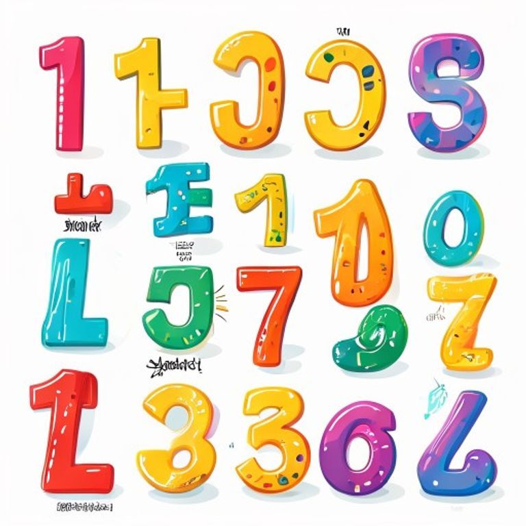 English Numbers 1-100 - İngilizce Sayılar