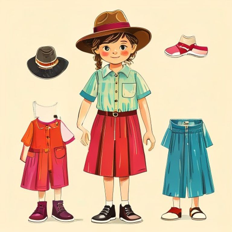 English Clothes İngilizce Kıyafetler